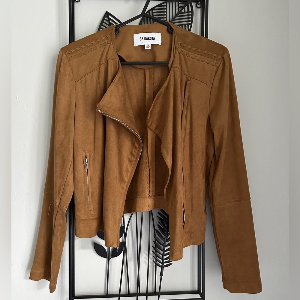 BB Dakota Brown Suede jacket